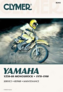 Boek: [M393] Yamaha YZ 50-80 Monoshock (78-90)