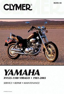 Książka: Yamaha XV 535-1100 Virago (1981-2003) - Clymer Motorcycle Service and Repair Manual