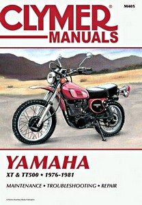 Książka: Yamaha XT 500 & TT 500 (1976-1981) - Clymer Motorcycle Service and Repair Manual