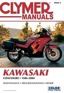 Książka: Kawasaki ZG 1000 Concours / GTR 1000 (1986-2006) - Clymer Motorcycle Service and Repair Manual