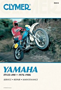 Boek: Yamaha IT 125, IT 175, IT 200, IT 250, IT 400, IT 425, IT 465, IT 490 (1976-1986) - Clymer Motorcycle Service and Repair Manual