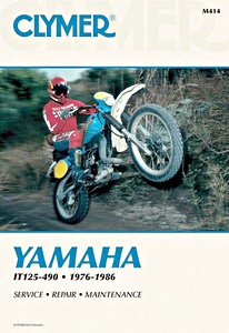 Książka: Yamaha IT 125, IT 175, IT 200, IT 250, IT 400, IT 425, IT 465, IT 490 (1976-1986) - Clymer Motorcycle Service and Repair Manual