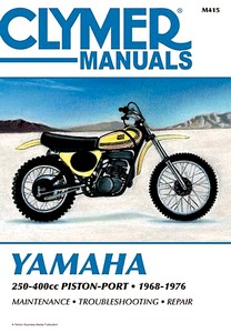 Boek: Yamaha DT-MX-RT-YZ 250-400 cc Piston Port (1968-1976) - Clymer Motorcycle Service and Repair Manual