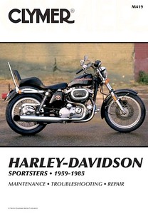 Book: Harley-Davidson Sportsters (1959-1985) - Clymer Motorcycle Service and Repair Manual