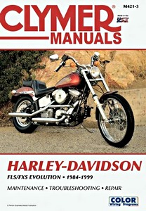 Buch: Harley-Davidson FLS / FXS - Evolution (1984-1999) - Clymer Motorcycle Service and Repair Manual