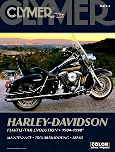 Książka: Harley-Davidson FLH / FLT / FXR - Evolution (1984-1998) - Clymer Motorcycle Service and Repair Manual