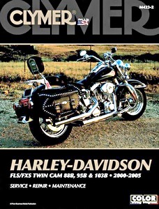 Book: Harley-Davidson FLS / FXS - Twin Cam 88B, 95B & 103B (2000-2005) - Clymer Motorcycle Service and Repair Manual