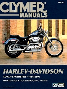 Clymer werkplaatshandboek voor Harley-Davidson motorfietsen