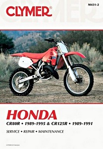 Book: Honda CR 80R & CR 125R (1989-1995) - Clymer Motorcycle Service and Repair Manual