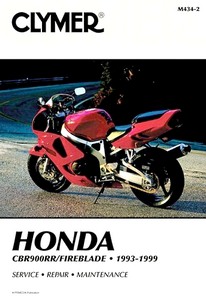 Boek: Honda CBR 900 RR / Fireblade (1993-1999) - Clymer Motorcycle Service and Repair Manual