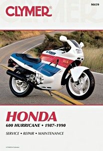 Book: Honda CBR 600 F Hurricane (1987-1990) - Clymer Motorcycle Service and Repair Manual