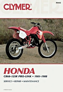 Boek: [M442] Honda CR 60R, CR 80R, 125R Pro-Link (81-88)