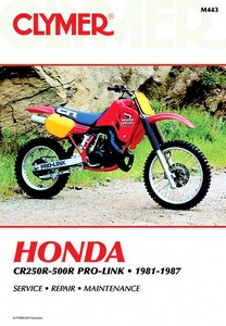 Książka: [M443] Honda CR 250R - 500R Pro-Link (81-87)