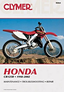 Livre : Honda CR 125R (1998-2002) - Clymer Motorcycle Service and Repair Manual