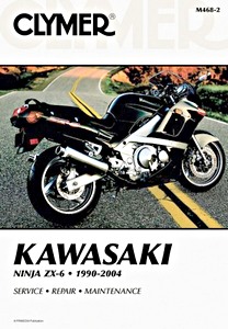 Book: Kawasaki ZX-6 Ninja (1990-2004) - Clymer Motorcycle Service and Repair Manual