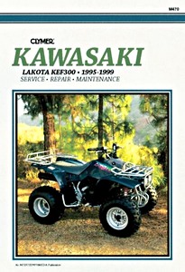 Book: Kawasaki KEF 300 Lakota (1995-1999) - Clymer ATV Service and Repair Manual