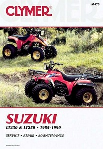 Buch: Suzuki LT 230 & LT 250 (1985-1990) - Clymer ATV Service and Repair Manual