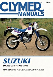 Boek: Suzuki DR 250, DR 350 (1990-1994) - Clymer Motorcycle Service and Repair Manual