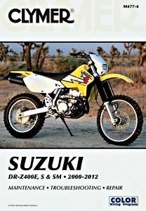 Livre: [M477-4] Suzuki DR-Z400 E, S, & SM (2000-2012)