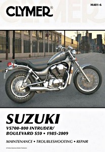 Livre: Suzuki VS 700-800 Intruder / Boulevard S50 (1985-2009) - Clymer Motorcycle Service and Repair Manual