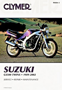 Książka: [M484-3] Suzuki GS 500 Twins (1989-2002)