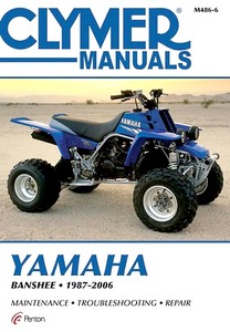 Boek: Yamaha YFZ 350 Banshee (1987-2006) - Clymer ATV Service and Repair Manual