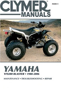 Livre : Yamaha YFS 200 Blaster ATV (1988-2006) - Clymer ATV Service and Repair Manual