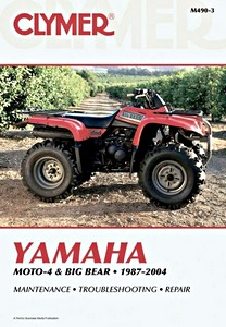 Livre : Yamaha YFM 350 & YFM 400 Moto-4 & Big Bear (1987-2004) - Clymer ATV Service and Repair Manual