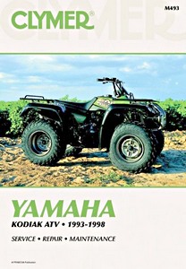 Buch: Yamaha YFM 400FW Kodiak ATV (1993-1998) - Clymer ATV Service and Repair Manual