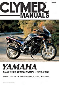 Boek: Yamaha XJ 600 Seca II / Diversion (1992-1998) - Clymer Motorcycle Service and Repair Manual