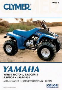 M490-3 Moto-4 Big Bear Yamaha ATV Repair Manual 1987-2004 Clymer 