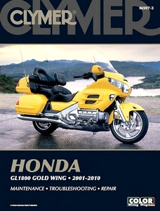 Livre: Honda GL 1800 Gold Wing (2001-2010) - Clymer Motorcycle Service and Repair Manual