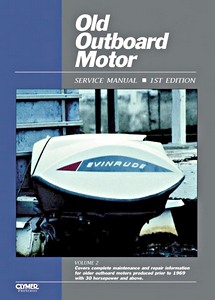 Livre: Old Outboard Motor Service Manual (Vol. 2) - motors with 30 hp and above (1955-1969) 