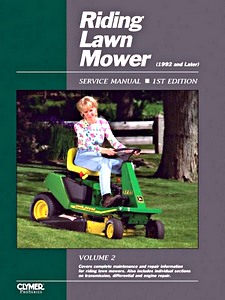 Boek: Riding Lawn Mower Service Manual, Volume 2 (1992 and later) - Clymer ProSeries Service and Repair Manual