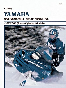 Książka: Yamaha - Three-Cylinder Models (1997-2002) - Clymer Snowmobile Shop Manual