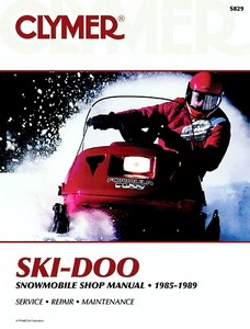 Livre: Ski-Doo (1985-1989) - Clymer Snowmobile Shop Manual