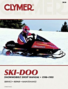 Book: Ski-Doo (1990-1995) - Clymer Snowmobile Shop Manual