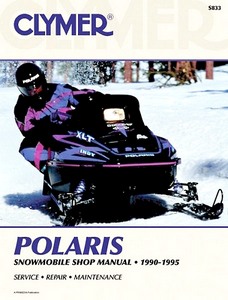 Boek: [S833] Polaris Snowmobile Shop Manual (1990-1995)