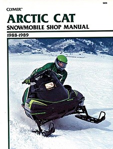 Book: Arctic Cat (1988-1989) - Clymer Snowmobile Shop Manual