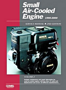 Książka: Small Air-cooled Engine Service Manual, Volume 2 (1990-2000) - Clymer ProSeries Service and Repair Manual