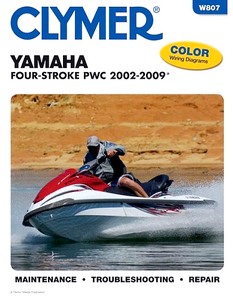 Livre : Yamaha Four-Stroke (2002-2009) - Clymer Personal Watercraft Shop Manual