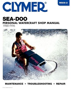 Boek: [W809-3] Sea-Doo Water Vehicles (88-96)