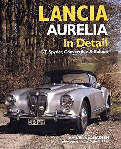 GHER9814 Okładka książki Lancia Aurelia in Detail - GT, Spyder, Convertible & Saloon