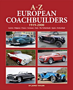 GHER3378 Okładka książki A-Z of European Coachbuilders, 1919-2000