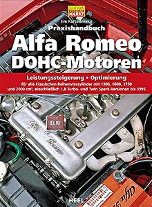 Okładka instrukcji napraw Praxishandbuch Alfa-Romeo DOHC-Motoren: Leistungssteigerung - Optimierung