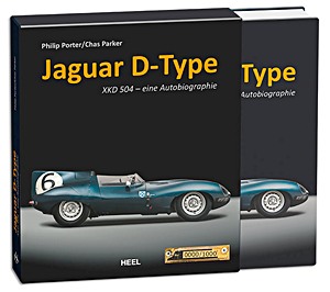 Omslag boek Jaguar D-Type: XKD 504 - eine Autobiografie