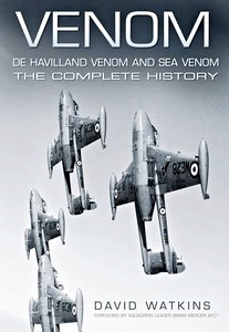 GHSP52005 Cubierta libro Venom - De Havilland Venom and Sea Venom - The Complete History