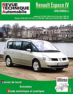 Livre : [419] Renault Espace IV (09/2002-2012)