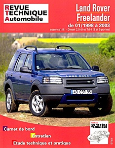 Revue Pratique de Technique Automobile pour Land Rover Freelander