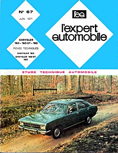 Livre : Chrysler 160, 160 GT et 180 - L'Expert Automobile